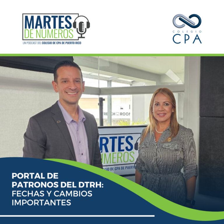 Martes de Números – Portal de Patronos del DTRH: Fechas y cambios importantes