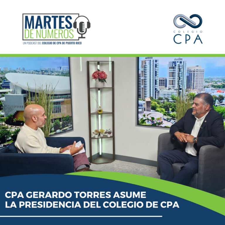 CPA Gerardo Torres asume la presidencia del Colegio de CPA