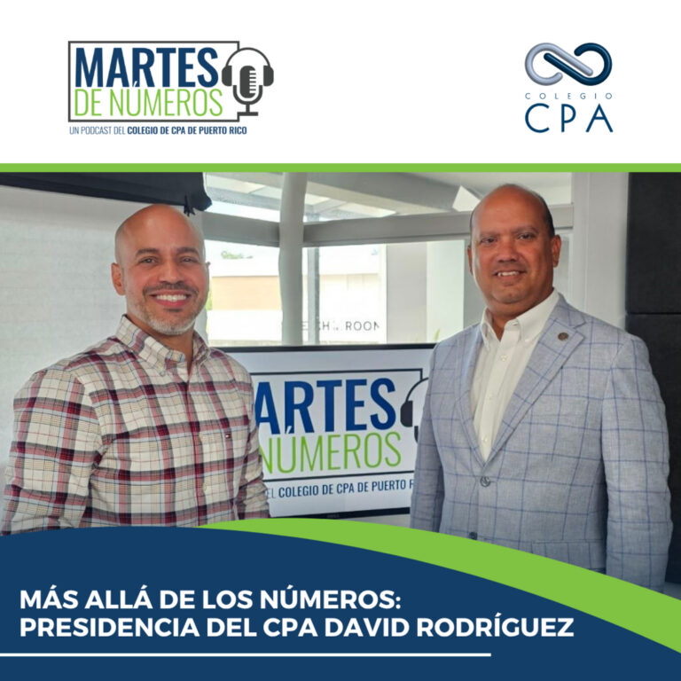 Más allá de los números: presidencia del CPA David Rodríguez